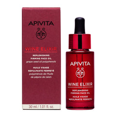Apivita New Wine Elixir Λάδι Προσώπου για Αναδόμηση & Σύσφιξη 30ml.