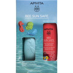 Apivita Set Bee Sun Safe Hydra Sun Kids Lotion SPF50 με Καλέντουλα & Πρόπολη 200ml + Δώρο 3 Παιχνίδια Άμμου Παραλίας