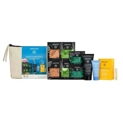 Apivita Promo Hydra Essentials με Aqua Beelicious Κρέμα-Gel Ενυδάτωσης, 15ml, Beessential Oils Έλαιο Προσώπου Ημέρας, 1.6ml, Black Cleansing Gel Καθαρισμού Προσώπου & Μάτια, 50ml & Μάσκες Express