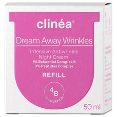 Clinea Refill Dream Away Wrinkles Αντιρυτιδική Κρέμα Νυκτός, 50ml