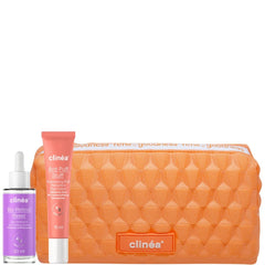 Clinea Limited Edition Gift Set Anti-Age Essentials Bio-Retinol Reset Ορός Προσώπου, 30ml, Anti Puff Stuff Κρέμα Ματιών, 15ml & Δώρο Νεσεσέρ, 1τεμ, 1σετ