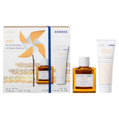 Korres Promo Pack Cashmere Kumquat Άρωμα, 50ml & Cashmere Kumquat Γαλάκτωμα Σώματος, 125ml, 1σετ