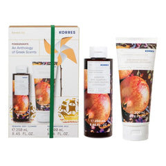 Korres Promo Pomegranate Grove Renewing Αφρόλουτρο, 250ml & Pomegranate Grove Smoothing Ενυδατικό Γαλάκτωμα Σώματος, 200ml, 1σετ