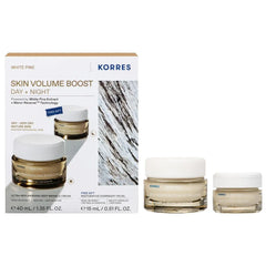 Korres Promo White Pine Ultra Replenishing Deep Wrinkle Κρέμα Ημέρας για Αναπλήρωση Όγκου, 40ml & Δώρο Restorative Overnight Facial Κρέμα Νύχτας, 15ml, 1σετ