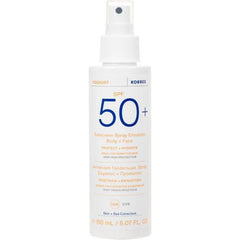 Korres Promo Hydrating Suncare Ritual Υψηλή Αντηλιακή Προστασία με Yoghurt Αντηλίακό Spray για Πρόσωπο & Σώμα SPF50+, 150ml & Yoghurt Cooling After Sun Gel για Ενυδάτωση & Καταπράυνση, 50ml, 1σετ