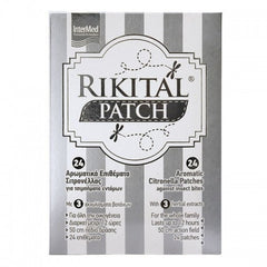 Intermed Rikital Patches Αρωματικά Επιθέματα Σιτρονέλλας, 24 τεμάχια