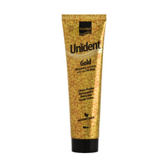 Intermed Unident Gold Toothpaste Λευκαντική Οδοντόκρεμα με Ψήγματα Χρυσού, 100ml