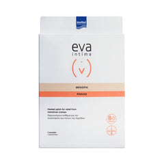 Intermed Eva Intima Menofix Period Patch Αυτοκόλλητο Θερμαινόμενο Επίθεμα για την Ανακούφιση των Πόνων Περιόδου, 3τεμ