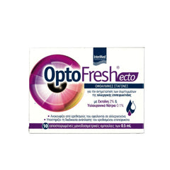 Intermed Optofresh Ecto Eye Drops Οφθαλμικές Σταγόνες Κατά Της Επιπεφυκίτιδας 10x0,5ml