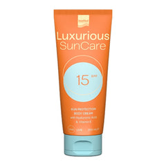 Intermed Luxurious Sun Care Body Cream SPF15 Αντηλιακή Κρέμα Σώματος, 200ml