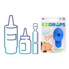 EZIDROPS Εφαρμογέας Οφθαλμικών Σταγόνων για Φιαλίδιο με Στόμιο, 1τεμ