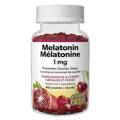 Natural Factors Melatonin 1mg Gummies Συμπλήρωμα Διατροφής με Μελατονίνη για τον Ύπνο 60 ζελεδάκια