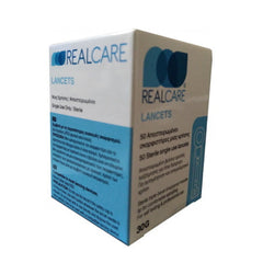Real Care Lancets Σκαρφιστήρες 30G 50τμχ