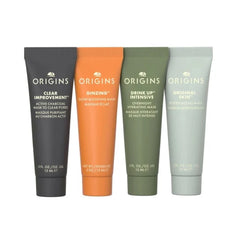 Origins Promo Multi-Maskers Clear Improvement Mάσκα Προσώπου, 15ml, Ginzing Glow-Boosting Mάσκα Προσώπου, 15ml, Drink Up Intensive Mάσκα Προσώπου, 15ml & Original Skin Mάσκα Προσώπου, 15ml, 1σετ