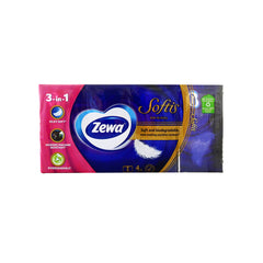 Zewa Softis Original Χαρτομάντηλα 4 Φύλλων, 1τεμ