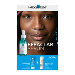La Roche Posay Promo Effaclar Serum 30ml & Effaclar Gel 50ml & Anthelios Oil Correct Spf50+, 3ml