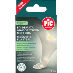 Pic Solution Mix Επιθέματα για Φουσκάλες Ποδιών, 6τεμ