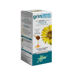Aboca GrinTuss Adult Σιρόπι Ενηλίκων για Ξηρό & Παραγωγικό Βήχα, Προστατεύει Δημιουργώντας ένα Φιλμ Φραγμού, 180ml