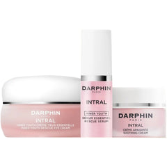 Darphin Promo The Soothing Essentials Σετ Περιποίησης Προσώπου με Intral Inner Youth Rescue Eye Cream Κρέμα-Τζελ Ματιών, 15ml & Δώρο Intral Inner Youth Rescue Serum Ορός Προσώπου, 5ml & Intral Soothing Cream Ενυδατική Κρέμα Προσώπου, 5ml, 1σετ
