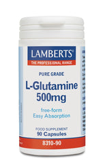 Lamberts L-Glutamine 500mg, 90caps