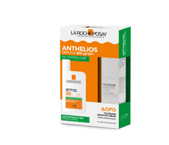La Roche Posay Promo Anthelios UVMune 400 Oil Control Αντηλιακό Προσώπου για Λιπαρό Δέρμα SPF50+, 50ml & Δώρο Toleriane Sensitive Cream Ενυδατική Κρέμα Προσώπου για Ευαίσθητες Επιδερμίδες, 15ml, 1σετ