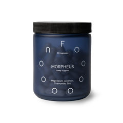 FOOON Morpheus Premium Συμπλήρωμα Διατροφής για Χαλάρωση & Ποιοτικό Ύπνο με Μαγνήσιο, Ψευδάργυρο & Φυτικά Εκχυλίσματα, 60 Κάψουλες
