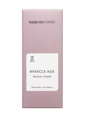 Thank You Farmer Miracle Age Repair Toner Τονωτική Λοσιόν Προσώπου για Θρέψη, 150ml