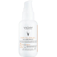 Vichy Promo UV Age Daily Tinted Spf50+ Αντηλιακό Προσώπου με Χρώμα Light για Κηλίδες & Ρυτίδες 40ml & Δώρο Soothing After Sun Milk 100ml