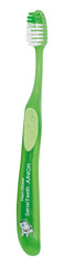 Frezyderm Sensiteeth Junior Toothbrush Soft Green (Μαλακή Παιδική Οδοντόβουρτσα για Παιδιά 3-6 Ετών - Πράσινη)