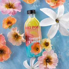 Hei Poa Monoi Collection Sunset Flower Έλαιο Πολλαπλών Χρήσεων με Άρωμα από Λουλούδια Purau, 100ml