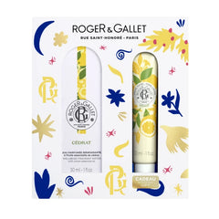 Roger&Gallet Set Cedrat Wellbeing Fragrant Water Άρωμα, 30ml & Δώρο Κρέμα Χεριών, 30ml