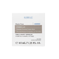 Korres Black Pine 4D SYMBIO-Lift Peptide Firming Cream Rich Πλούσια Κρέμα Σύσφιγξης με Πεπτίδια για Ξηρές Επιδερμίδες, 40ml