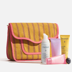 Caudalie Essentials x Maria De La Orden Promo Vinoclean Αφρός Καθαρισμού Προσώπου, 50ml & Vinohydra Ενυδατικό Τζελ, 15ml & Vinosun Αντηλιακή Κρέμα SPF50+, 20ml & Ange des Vignes Αφρόλουτρο, 30ml & Νεσεσέρ, 1σετ