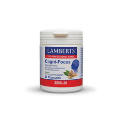 LAMBERTS COGNI-FOCUS Lamberts Cogni-Focus 30 caps, Συμπλήρωμα Διατροφής για Πνευματική Εγρήγορση & Συγκέντρωση 30 κάψουλες