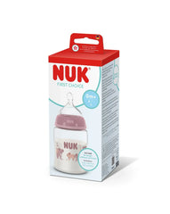 Nuk πλαστικό μπιμπερό με θηλή σιλικόνης first choice temperature control 0m+ 150ml koala