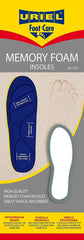 Uriel Memory Foam Insoles Πέλματα No.376 [41-43]