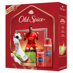 Old Spice Promo Footballer Captain Αποσμητικό Στίκ, 50ml & Αφρόλουτρο & Σαμπουάν, 250ml & Δώρο Κάλτσες, 1τεμ, 1σετ