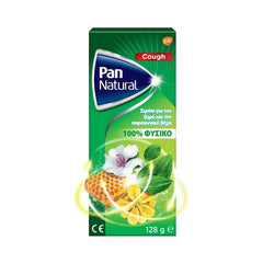 Pan Natural 100% Φυσικό Σιρόπι για τον Ξηρό και Παραγωγικό Βήχα, 95ml.