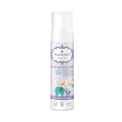 Pharmasept Baby Extra Sensitive Foam Εξαιρετικά Απαλός Αφρός Καθαρισμού για Σώμα, Πρόσωπο & Μαλλιά 200ml.