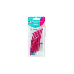 Tepe Angle Μεσοδόντια Βουρτσάκια 0,4Mm Φούξια 6τεμ. Tο μεσοδόντιο βουρτσάκι TePe Angle είναι εύχρηστο και έχει δημιουργηθεί για την καλύτερη δυνατή προσπέλαση σε όλα τα μεσοδόντια διαστήματα.