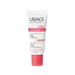 Uriage Roséliane CC Cream SPF30 Ενυδατική Κρέμα Κατά της Ερυθρότητας με Χρώμα 40ml. Ενυδατώνει και καταπραΰνει προστατεύοντας από την ακτινοβολία UVA και UVB.
