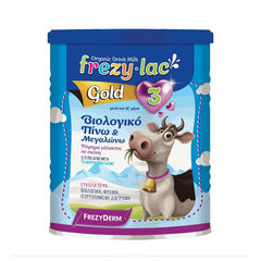 Frezylac Organic Milk Gold 3 Βιολογικό Γάλα για Βρέφη 3ης Βρεφικής Ηλικίας μετά τον 12ο μήνα 400gr.