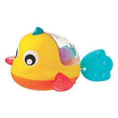 Playgro Paddling Bath Fish 12m+ Κουρδιστό Ψαράκι Μπάνιου 1 Τμχ. Βοηθά στην ανάπτυξη της οπτικής αντίληψης του μωρού και του συντονισμού των ματιών ενώ παράλληλα κάνει το μπάνιο πιο διασκεδαστικό από ποτέ.