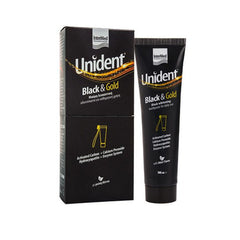 Intermed Unident Black & Gold Λευκαντική Οδοντόπαστα 100ml.