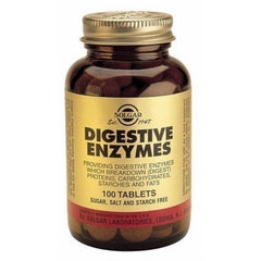 Solgar Digestive Enzymes Συμπλήρωμα διατροφής 100tabs.