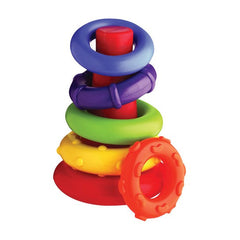 Playgro Rock & Stack Πύργος με 6 Δακτύλιους 9-36m+.