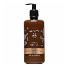 Apivita ECO PACK Royal Honey Shower Gel Κρεμώδες Αφρόλουτρο με Αιθέρια Έλαια & Μέλι 500ml