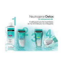 Neutrogena Skin Detox 3in1 Micellar Water Triple Action Νερό Καθαρισμού 400ml.