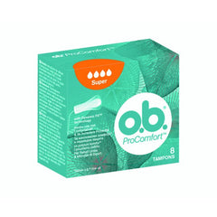 O.b. ProComfort Super Ταμπόν Για Μέτρια - Μεγάλη Ροή 8 Τμχ.