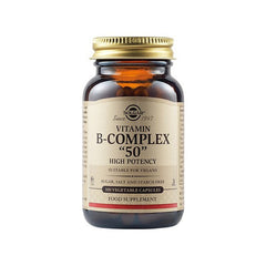 Solgar Vitamin B 50 Complex Συμπλήρωμα διατροφής 50caps.
